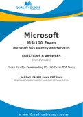 Microsoft MS-100 Dumps - Prepare Yourself For MS-100 Exam