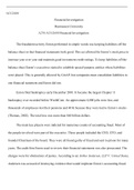 Course  Project.docx (2)  ACG2680  Financial Investigation   Rasmussen University  A276/ACG2680 Financial Investigation   The fraudulent activity Enron performed in simple words was keeping liabilities off the balance sheet so that financial statements lo