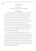 Chronic  Kidney  Disease.edited.docx    PHA1500  Chronic Kidney Disease  Rasmussen University  G150/PHA1500: Section 7 Structure and Function of the Human Body  Chronic Kidney Disease  Our bodies are critical to our survival; without taking them correctly