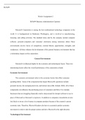 BUS  499  Assignment  2.docx  BUS499  Week 6 Assignment 2  BUS499 Business Administration Capstone  Microsoft Corporation is among the best multinational technology companies in the world. It is headquartered in Redmond, Washington, and is involved in man