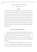 Assisnment  3  Project  Management .edited.docx  Bus 375  Assignment 3: Business 375 Project Management  Strayer University   Summary  This project consists of relocating 769 families from low- income public housing units to the home of their choice, so t