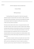 hcis140  wk2  EHR  Proposal  Summary.docx    HCIS/140  HCIS/140: Fundamentals of Electronic Health Records  University of Phoenix  EHR Proposal Summary  I would begin telling the office manager that we should switch storing patient information from paper 