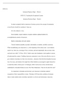 MTE  512  Inclusion  Practices  Paper  Wk4.docx  MTE/512  Inclusion Practices Paper €“ Week 4  MTE/512: Teaching the Exceptional Learner  Inclusion Practices Paper €“ Week 4  In order to properly build a classroom of citizens, given to the concept of comm