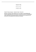 Mod5.docx    Outpatient Coding  Rasmussen College COURSE#: Coding   Module 05 Coding Assignment €“ Outpatient Coding - Chrissy Snow  Directions: The purpose of this assignment is for you to exhibit your critical thinking skills through a coding medical ca