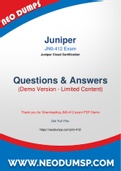 Updated Juniper JN0-412 Exam Dumps - New Real JN0-412 Practice Test Questions