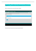 Agile for Practitioners Assessment Delivery-Assesment Paper.