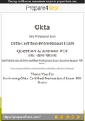 Okta Certified Professional Certification - Prepare4test provides Okta-Certified-Professional Dumps