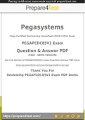 Prepare4test PEGAPCDC85V1 Dumps - 3 Easy Steps To Pass