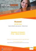 H19-301 Exam Questions - Verified Huawei H19-301 Dumps 2021