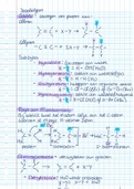 Samenvatting van moeilijke onderwerpen organische chemie