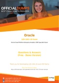 1Z0-1041-20 Exam Questions - Verified Oracle 1Z0-1041-20 Dumps 2021