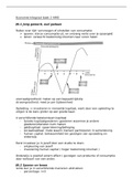 Economie samenvatting