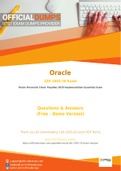 1Z0-1055-20 Exam Questions - Verified Oracle 1Z0-1055-20 Dumps 2021