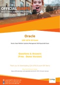 1Z0-1076-20 Exam Questions - Verified Oracle 1Z0-1076-20 Dumps 2021