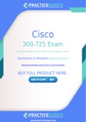 Cisco 300-725 Dumps - The Best Way To Succeed in Your 300-725 Exam