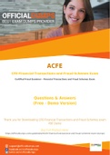 CFE-Financial-Transactions-and-Fraud-Schemes Exam Questions - Verified ACFE CFE-Financial-Transactions-and-Fraud-Schemes Dumps 2021