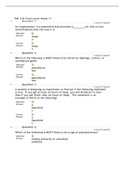 PHI 210 Final exam Week 11 Latest Update 2021. Graded A