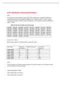 STAT 200 Week 2 Homework Problems / STAT200 Week 2 Homework Problems | 100% Correct, Already Graded A | Rated 100%