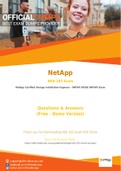 NS0-183 Exam Questions - Verified NetApp NS0-183 Dumps 2021