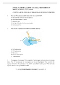 CHAPTER 06 HOW CELLS READ THE GENOME_ FROM DNA TO PROTEIN MOLECULAR BIOLOGY OF THE CELL, SIXTH EDITION BRUCE ALBERTS TEST BANK QUESTIONS WITH ANSWER KEY