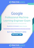 Google Professional-Machine-Learning-Engineer Dumps - The Best Way To Succeed in Your Professional-Machine-Learning-Engineer Exam