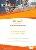 SC-200 Exam Questions - Verified Microsoft SC-200 Dumps 2021