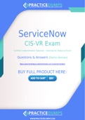 ServiceNow CIS-VR Dumps - The Best Way To Succeed in Your CIS-VR Exam