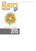 Billie A. Wilson, Margaret Shannon, Kelly Shields - Pearson Nurse’s Drug Guide 2015-Pearson 