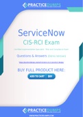 ServiceNow CIS-RCI Dumps - The Best Way To Succeed in Your CIS-RCI Exam