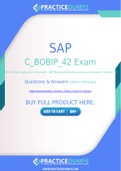 SAP C_BOBIP_42 Dumps - The Best Way To Succeed in Your C_BOBIP_42 Exam