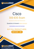 Cisco 300-635 Dumps - You Can Pass The 300-635 Exam On The First Try