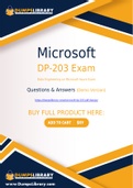 Microsoft DP-203 Dumps - You Can Pass The DP-203 Exam On The First Try