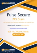 Pulse Secure PPS Dumps - You Can Pass The PPS Exam On The First Try