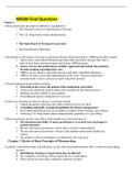 NR 508 Final Test Bank Questions And Answers( Download To Score An A)