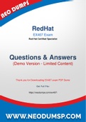 Updated RedHat EX407 PDF Dumps - New EX407 Questions