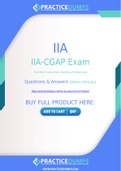 IIA-CGAP Dumps - The Best Way To Succeed in Your IIA-CGAP Exam