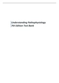 Understanding Pathophysiology 7th Edition Test Bank by Sue Huether and Kathryn McCance