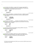 SCM 300 Quiz Graded A Plus