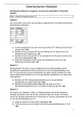 Oefententamen Statistiek; HBO Accountancy