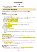 Comprehensive Tort law Land offences summary