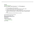 Tahoe Truckee High  MATHEMATICS  MATHEMATICS 101  Draw the rectangle. Label the dimensions. V = L*W*H substitute in the values for the dimensions and the volume. Multiply the factors and then set the...