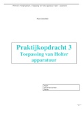 Hartfunctielaborant praktijkopdracht 3 Toepassing van Holterapparatuur