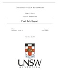 Advanced Thermofluids University of New South WalesMMAN 36103610 REPORT