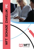 Wft Schade Zakelijk PE Samenvatting 2021-2022