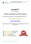 ITIL ITILFND Practice Test, ITILFND Exam Dumps 2021 Update