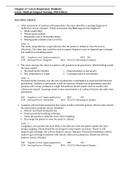 Test Bank for Nursing 119 Chapter 27: Lower Respiratory Problems (Lewis: Medical-Surgical Nursing, 10th Edition)With Complete Solutions