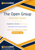 The Open Group OG0-021 Dumps - You Can Pass The OG0-021 Exam On The First Try