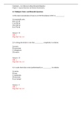 CHEM - Chapter 4: Aqueous Reactions and Solution Stoichiometry