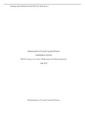 NR602 Week 5 Evaluation of Marginalized Women with Past Sexual Assault|Elaborations)|NR-602: Primary Care of the Childbearing& Childrearing Family Practicum  