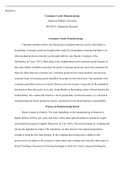 BUSN312  Wk  4  Essay.docx  BUSN312  Consumer Goods Manufacturing  American Military University BUSN312: Operations Research   Consumer Goods Manufacturing  Consumer products refer to the final goods or products that are used by individuals or households.